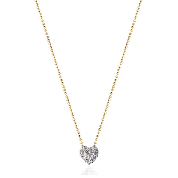 Micro Infinity Heart Pendant - 1